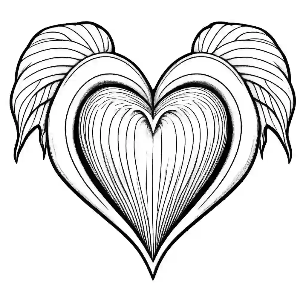 Bleeding Heart coloring pages